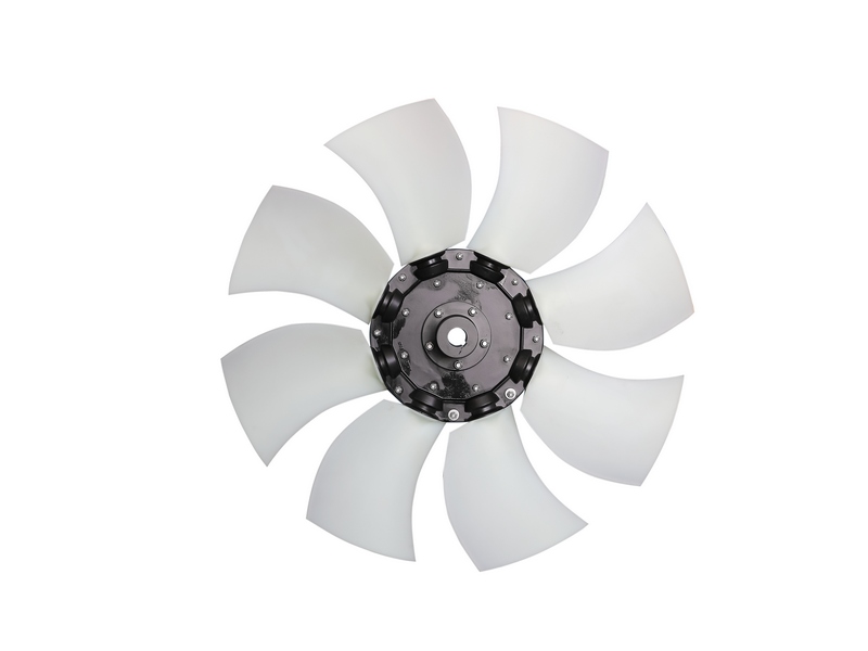 镰刀形风叶 Sickle blade Fan