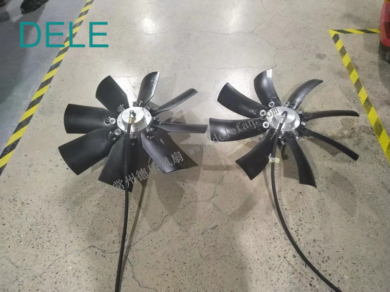 气动换向风扇变桨换向正反吹风扇 china reversible fans