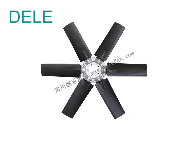 6叶 P6ZR P6ZL 黑色 防爆 尼龙玻纤碳纤维